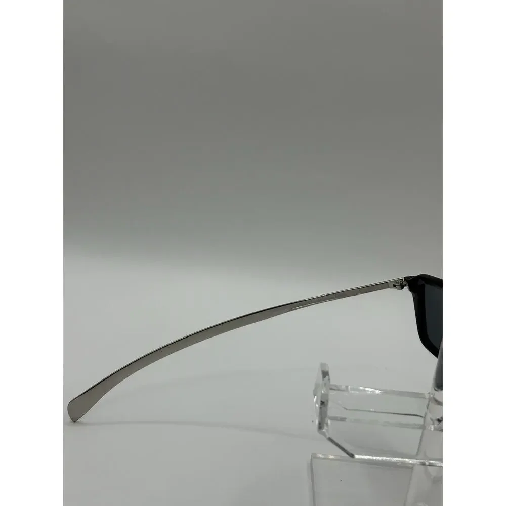 Versus Sunglasses Rectangular Black Gray Lenses Unisex 53mm